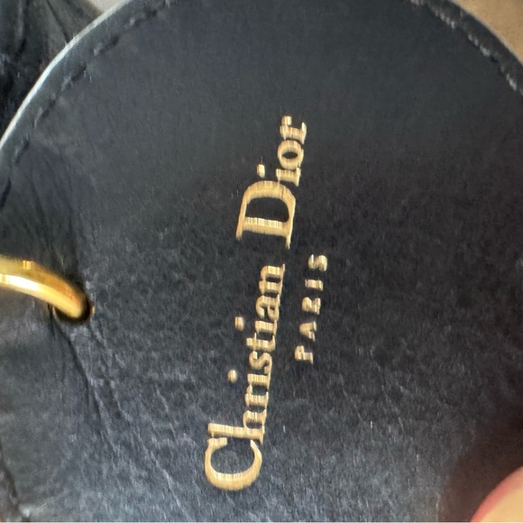 Christian Dior Medium Lady  Black and gold - Picture 4 of 11